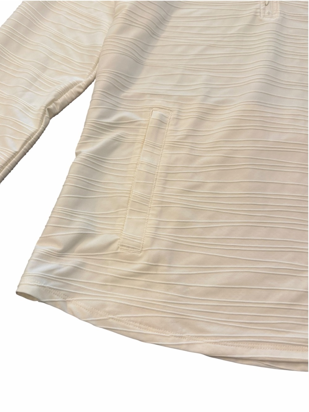 Tommy Bahama WHITE Jacket Golf Half Zip Performance LS UPF50 Womens Large NWT - Picture 4 of 15